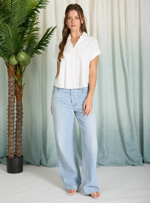 The Brighton Top- White