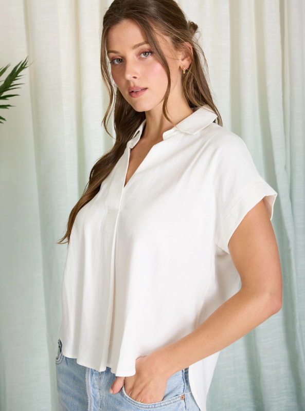 The Brighton Top- White