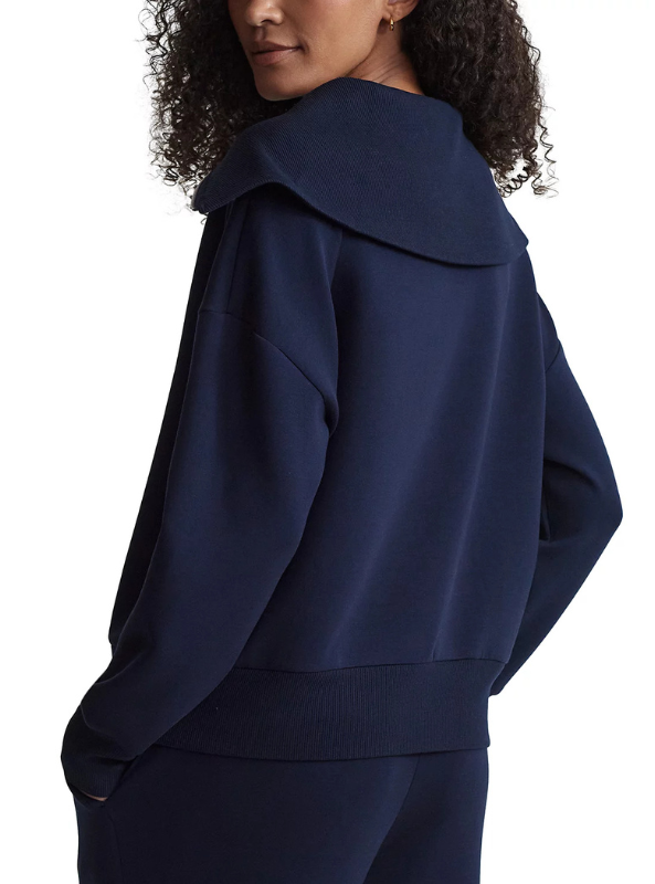 Varley- Catherine Half-Zip Sweat- Navy