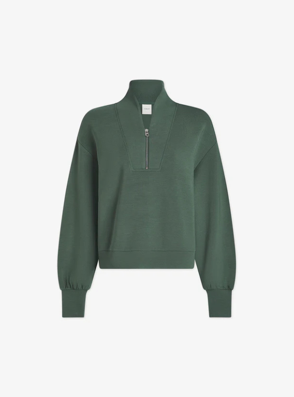 Varley- Davidson Sweat- Cilantro