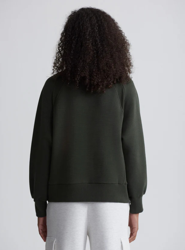 Varley- Goulding Sweat- Dark Resin Green