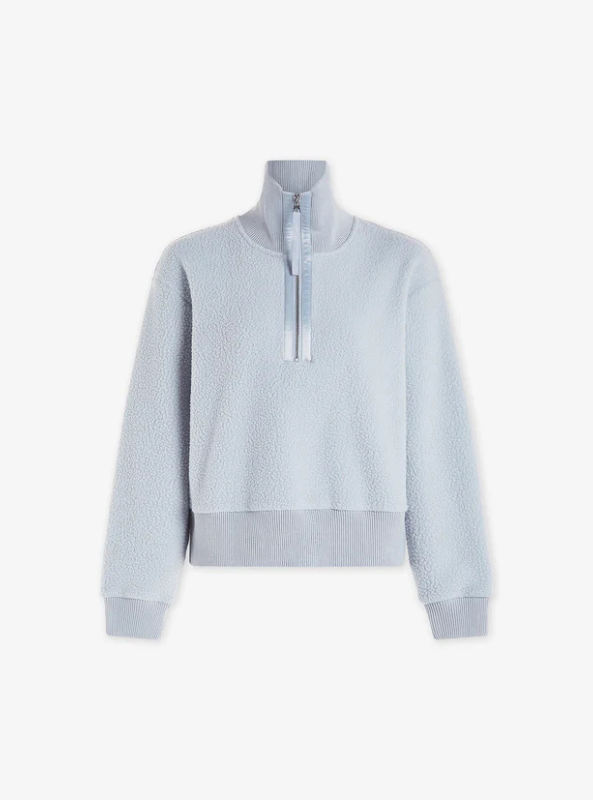 Varley- Roselle Half-Zip Fleece- Pearl Blue